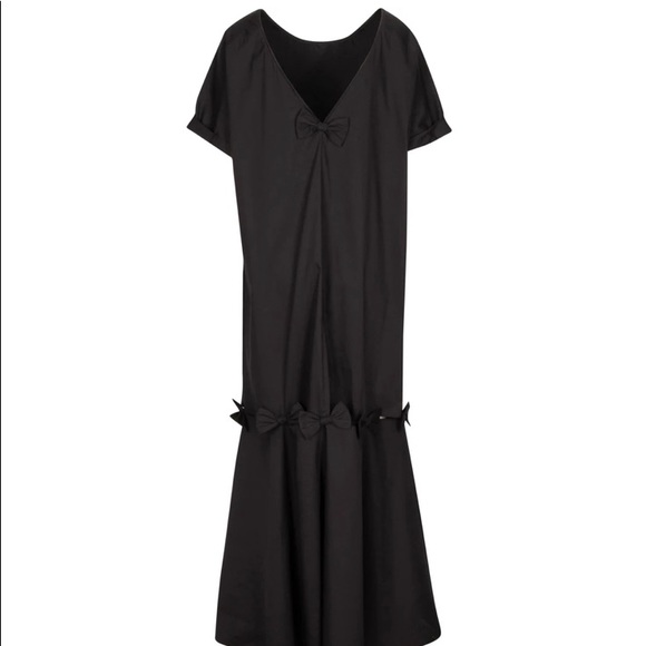 È Lei Bow Back Maxi Lipsi Dress in black - Picture 2 of 7